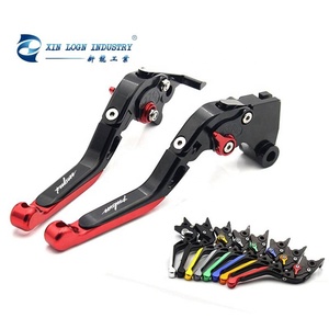 Leviers de frein d'embrayage réglables pliants et extensibles CNC <span class=keywords><strong>Moto</strong></span> pour Bajaj Pulsar 200 NS/200 <span class=keywords><strong>RS</strong></span>/200 AS - Product Image 1