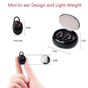 Không dây <span class=keywords><strong>Bluetooth</strong></span> Tai Nghe Tai Nghe Tai Nghe Không Dây Với Sạc Trường Hợp <span class=keywords><strong>Bluetooth</strong></span> Headphone - Product Image 3