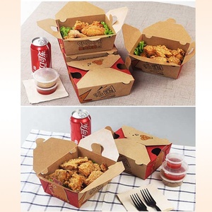 Giấy Tráng <span class=keywords><strong>PE</strong></span> Một Mặt Giấy Kraft Nâu 300gsm + Phim 18gsm Để Làm Hộp Gà/Hộp Bao Bì Thức Ăn Nhanh/Hộp Mì Trắng - Product Image 5