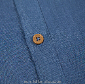 2019 venta al por mayor mejor calidad 100% algodón de manga corta de trabajo camisa <span class=keywords><strong>denim</strong></span> - Product Image 3