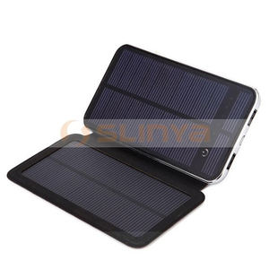 Cargador de Teléfono Móvil de 3W y 10000mah, Batería Recargable con 2 Paneles Solares, Paquete de Banco de Energía Portátil <span class=keywords><strong>para</strong></span> Teléfonos Celulares - Product Image 1