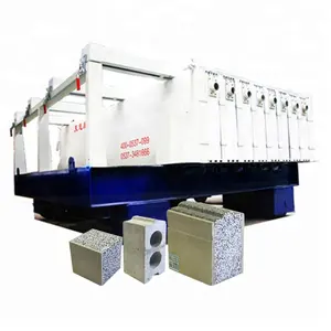 fireproof fiber cement board polyurethane sandwich panel manufacturing machine