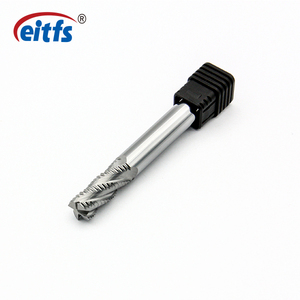 Fraise à dégrossir en carbure de tungstène à 4 cannelures, queue de 10 mm pour le bois, ODM OEM - Product Image 5