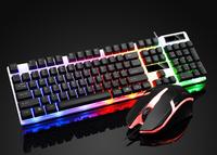 Combo de Teclado y Ratón USB con Cable 2026, Teclado Mecánico USB para Computadora