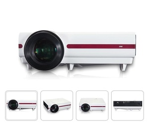 CRE nativo 1280x800 android 6.0 wifi HD 5.8 pulgadas LCD Video tv película Proyector compatible con 1080p - Product Image 3