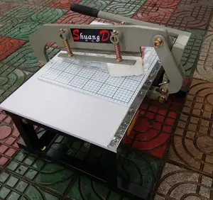Máquina de corte Manual de tela para escritorio