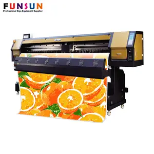 Funsunjet FS-3202G 3.2メートルdx5/dx7ヘッド1440 dpiバナープリンター大判印刷機用フレックス印刷