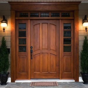 Portes <span class=keywords><strong>d</strong></span>'<span class=keywords><strong>entrée</strong></span> en bois pivotantes contemporaines, <span class=keywords><strong>porte</strong></span> intérieure en bois massif - Product Image 2