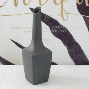 Coloré En Relief Carré Grand Nu Argile Trompette Vase Pour Le Mariage, Partie, décor À La Maison - Product Image 6
