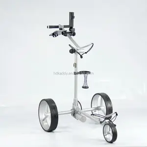 Caddie électrique de Golf en aluminium avec engrenages supplémentaires, appareil en aluminium