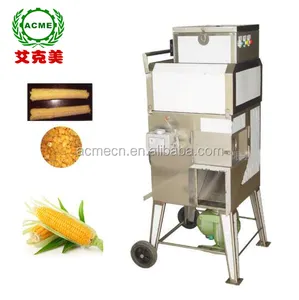 China supplier farm thresher sweet maize hulling machine fresh corn sheller