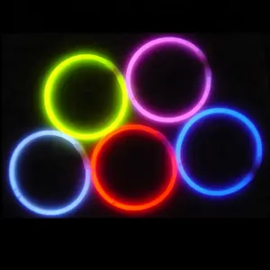 50 - 100pack glow stick bracelets 8 inch glow stick for birthday party halloween easter