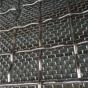 Arena trituradora de grava enganchado tamiz vibratorio pantalla malla de alambre prensado