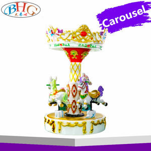. Đồng tiền hoạt động mini công viên giải trí <span class=keywords><strong>Carousel</strong></span> <span class=keywords><strong>Kiddie</strong></span> Rides thiết bị nhỏ <span class=keywords><strong>Carousel</strong></span> ngựa để bán - Product Image 5