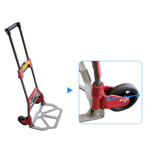 Traction Durable en aluminium main camion chariot pour jardin de stockage - Product Image 6