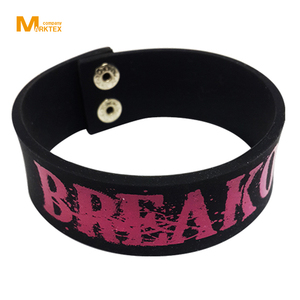 Pulsera de PVC suave de diseño 2D - Product Image 5