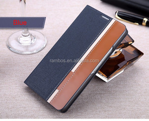 Mélanger la couleur étui en cuir avec fente pour carte personnaliser cas pour <span class=keywords><strong>Wiko</strong></span> arc - en - 4 G - Product Image 2