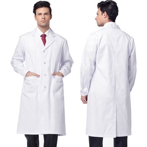 Medico ospedaliero Uniformi Antistatico <span class=keywords><strong>Sexy</strong></span> Camice da laboratorio Laboratorio di Progettazione Cappotto Medico - Product Image 2