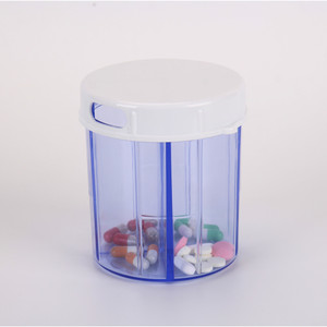 Dispensador automático inteligente de pastillas, caja organizadora con 4 compartimentos, de plástico, <span class=keywords><strong>7</strong></span> días, 2022 - Product Image 2