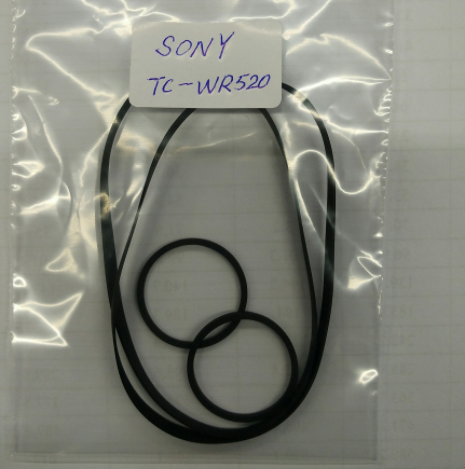 Kit 5 Cinghie Per Piastre SONY TC-W320, W320S, WR520, WR520S Con Tracking - HESI
