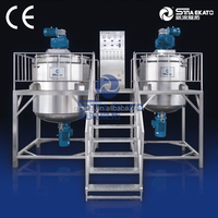 SinaEkato liquide lavage homogénéisation mélangeur chimique cosmétique corps lavage Gel ligne de production savon liquide détergent faisant la Machine