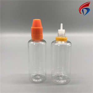 Varios estilos forma única sabotaje 8 ml mate mascota botella de plástico negro - Product Image 1