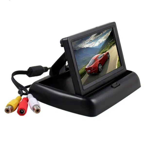 Standard di Auto pieghevole stand-alone monitor auto monitor lcd mini tv