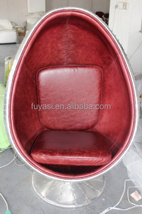 <strong>Pod</strong> <strong>Chair</strong> for Midcentury Genuine Leather Egg <strong>Chair</strong> YH-178 - Product Image 5