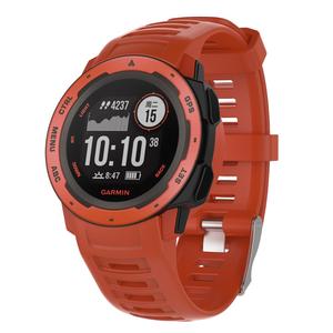 Tschick-Correa de silicona blanda para reloj inteligente <span class=keywords><strong>Garmin</strong></span> Instinct, repuesto para reloj inteligente <span class=keywords><strong>Garmin</strong></span> Instinct, unisex - Product Image 5