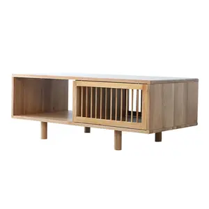 NEW unique sliding door Japanese Style Coffee Tea Table