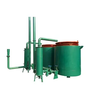 Large capacity with CE ISO wood coconut shell biochar charcoal retort kiln cabonization furnace