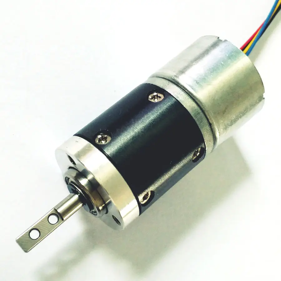 best selling low noise brushless dc gear motor with 24mm gearbox 24 volt metal planetary gear PM24