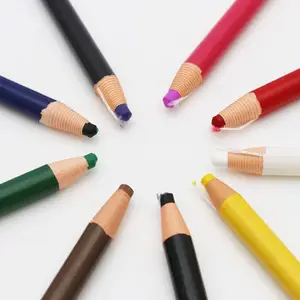 供应商原始标准皮印铅笔蜡铅笔自动剥离金属玻璃陶瓷表面的油脂铅笔想法