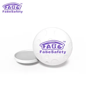 FabeSafety D522 OEM מגנט תינוק ילד ילדים בטיחות מנעול מגנטי עבור אלומיניום שקופיות דלת, נקודה Bebi אבטחה גבוהה נעילת מפתח/
