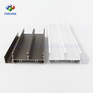 Profili in Alluminio Anodizzato Estruso per Guide di <span class=keywords><strong>Finestre</strong></span> Scorrevoli - Product Image 5