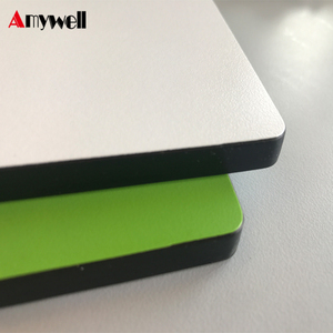 Amywell China alta calidad <span class=keywords><strong>Formica</strong></span> 12mm blanco compacto laminado tablero HPL mate textura impermeable ISO9001 certificado uso de oficina - Product Image 2