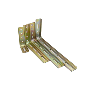 Support d'<span class=keywords><strong>angle</strong></span> en forme de L galvanisé en acier inoxydable pour meubles de <span class=keywords><strong>tringle</strong></span> à rideaux - Product Image 5