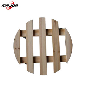 Vier rad hartholz garten pflanze blumentopf basis dolly <span class=keywords><strong>mover</strong></span> warenkorb - Product Image 4