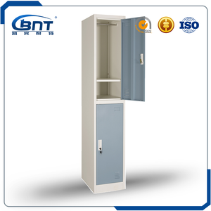OEM Nhà Sản Xuất Kim Loại Lưu Trữ Tủ Quần Áo 2 Cửa Nhân Viên Phòng Tập Thể Dục Thép Locker - Product Image 5