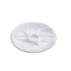 <span class=keywords><strong>Assiette</strong></span> à moules ronde en porcelaine <span class=keywords><strong>de</strong></span> 9 pouces, vente en gros à prix réduit - Product Image 2