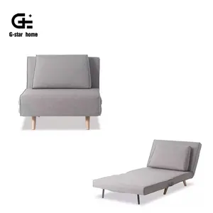 الحديثة الملونة رمادي كرسي أريكة فردي باللغة الإسبانية نمط لغرفة المعيشة