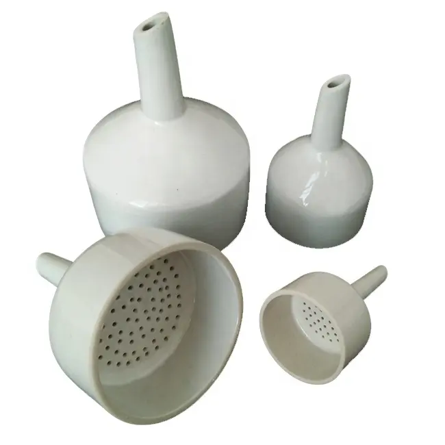 250mm laboratory buchner porcelain filter funnel for autoclavable suction