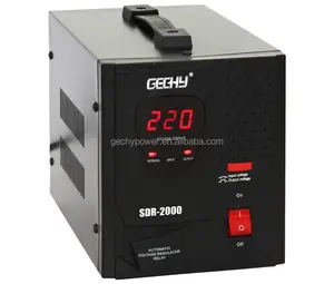 Rơle Một Pha 220V AC AVR Loại 2000VA Bộ Điều Chỉnh Điện Áp/Bộ Ổn Định Tự Động