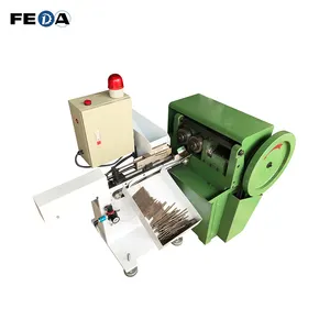 FEDA FD-3T लंगर बोल्ट बनाने की मशीन छोटे आकार स्वत: धागा रोलिंग मशीन 3 टी