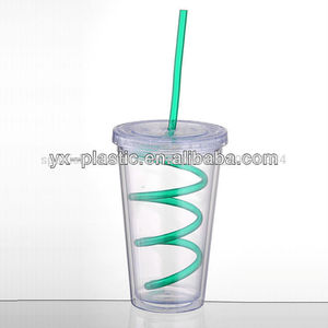 2013 caliente venta de plástico taza de paja, la taza de succión, nuk, nuby - Product Image 1