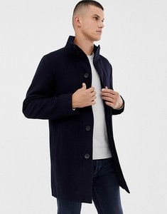 Cappotti Lunghi Invernali da Uomo KY con Collo a Imbuto, Bottoni Neri, Tasche Laterali e Connessione Francese in Misto <span class=keywords><strong>Lana</strong></span> - Product Image 2