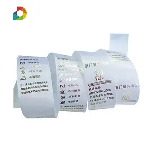 Label Design New Design Wholesale Clothing Labels Woven Clothing Labels In China Cloth Polyester Square Garment Labels Printed Sustainable