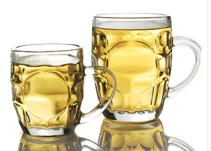 Offre Spéciale 450ml 500ml Chope à bière en verre avec logo personnalisé Tasse en verre à boire en gros pour la bière - Product Image 6