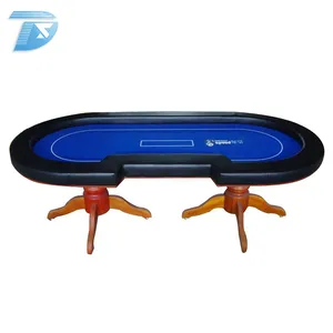 Chine fournisseur de haute qualité en caoutchouc poker table tapis/rfid table de poker