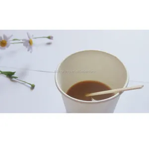 Pengaduk Kopi Kopi Cocktail Bambu Dapat Terurai